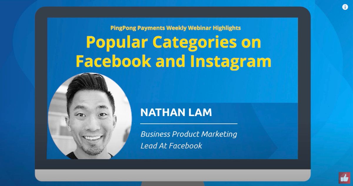 Nathan Lam on Popular Categories on FB and Insta