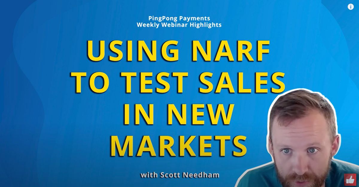 Using NARF to Test Markets